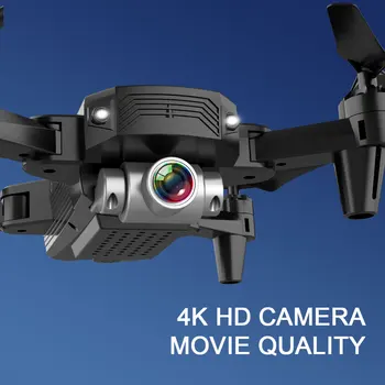 Halolo R7 RC Brnenje 4K HD Kamera Brnenje Zložljive Strokovno Selfie Quadrocopter z WIFI FPV Kamero Helikopter Igrače za Otroke
