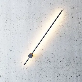 Nordijska Minimalističen Dolgo Stenska Svetilka Moderne Led Wall svetlobe v Zaprtih prostorih Dnevna Soba, spalnica LED Svetilko ob Postelji Doma Dekor svetlobna telesa
