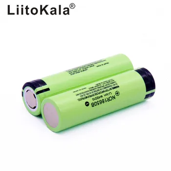 Vroče 2pcs LiitoKala novo izvirno NCR18650B 34B 3,7 V 18650 3400mAh polnilna litijeva baterija za svetilko baterije
