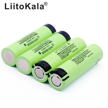 Vroče 2pcs LiitoKala novo izvirno NCR18650B 34B 3,7 V 18650 3400mAh polnilna litijeva baterija za svetilko baterije