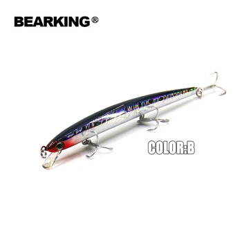 Bearking blagovne znamke 2017 Fishing Lure BK-M32 5PCS Pisanec 14 cm 16 g Globina Wobbling Pisanec Lure Plastičnih Težko Vabe za Ribolov Wobblers