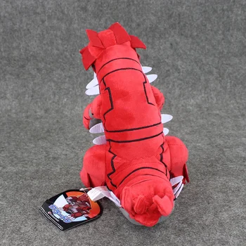 Anime Kyogre VS Groudon Plišastih Igrač 24 cm-30 cm Kyogre Groudon Polnjene Lutka za Otroke