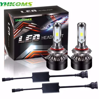 YHKOMS HB4 LED 9005 HB3 9006 Avto Žarnice H1 H3 H4 H7 H8 H9 H11 9012 Auto Lučka 40W 5000LM Avtomobilski Žaromet Conversion Kit