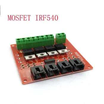 Four Channel 4 Pot MOSFET Gumb IRF540 V4.0+ MOSFET Stikalo Modul Za Uno