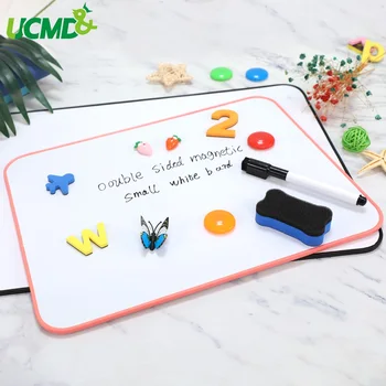 Dvojno Stranicami Magnetni Drawing Board Komplet s tablo pero za Pisanje Barvanje Grafitov Otroci Otrok Izobraževalne Učenje Igrače