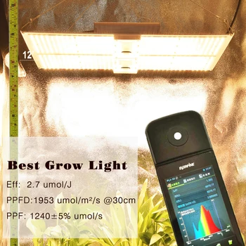 Samsung LM301H Quantum LED Grow Light Aluminija Odbor Celoten Spekter 3500K UV IR Z Daisy chain IP65 Vodotesen Zaprtih prostorih, Raste Lučka