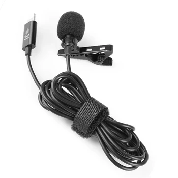 YC-LM10 Telefona, Audio Video Snemanje Lavalier Kondenzator Mikrofon za iPhone 8 7 6 5 4 Sumsang GALAXY 4 LG G4 G5 HUAWEI Mate 20