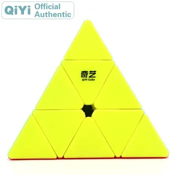 QiYi QiMing Piramida Magic Cube MoFangGe XMD 3x3x3 Cubo Magico Strokovno Neo Hitrost Kocka Uganka Antistress Igrače za Otroke