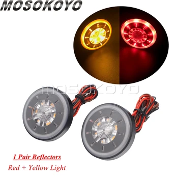 1 Par Unviersal Motorna kolesa, LED Zavorne Kazalnik Reflektor Vključite Opozorilne Luči Za Kawasaki Z-125 Honda Pro Grom/Cirkus 150/250