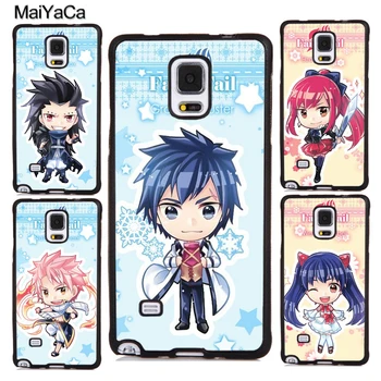 Anime Fairy Tail Natsu Gajeel Wendy Ohišje Za Samsung Galaxy Note 20 Ultra S9 S10 S20 Plus A50 A70 A20e A21S A30S A51 A71 M21