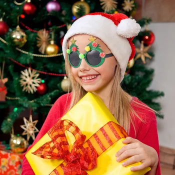 OYARD Božično Drevo Eye Glasses Inovativnih Plastičnih Kostum Očala za Božič