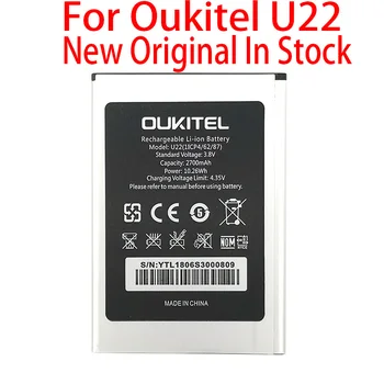 Novi Originalni 2700mAh Baterije U22 Za Oukitel U22 Mobilni Telefon Visoke Kakovosti V Park S Številko za Sledenje