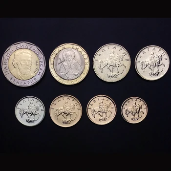 8pcs Bolgarija kovanec za prvotne kovanec kovanec Ne kroži