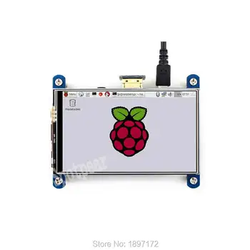 Raspberry Pi LCD zaslon na dotik 4 palčni zaslon 800x480 IPS zaslonom hdmi bolje kot 3,5-palčni zaslon na dotik