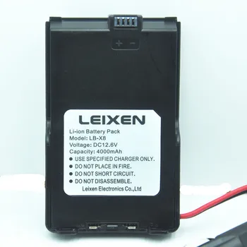 2PCS/VELIKO Prvotne LEIXEN OPOMBA za Baterije Eliminator 12V 80 cm Kabel Visoke Kakovosti za LEIXEN Walkie Talkie/dvosmerne Radijske
