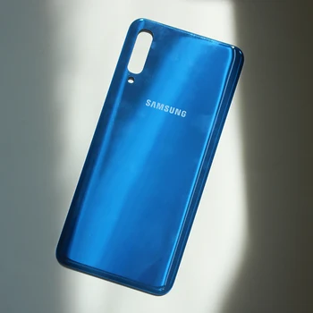 Uradni Samsung A50 Baterije Zadnji Pokrov, Vrata Zadaj, Ohišje Ohišje Za Samsung Galaxy A50 A505F Telefon Zaščitna Nadomestni Deli