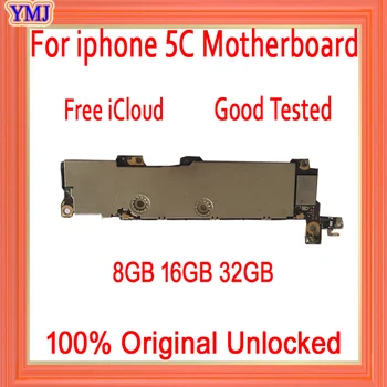 Prvotne Mainboard Za Uradni iPhone 5C Motherboard 8G 16GB 32GB Tovarniško Odklenjen Logiko Odbor Polno Funkcijo Nameščen IOS
