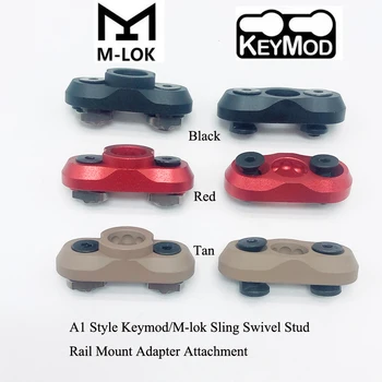 TriRock A1 Slog Keymod/M-lok Železniškega Nastavek Attachment_Black/Rdeče/Rjave Barve Fit Tipko Mod / MLOK Handguard Železniškega Sistema