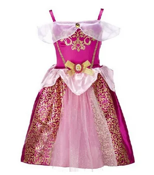 2020 Lepoto Frocks za Dekleta, Obleka Princess Poletni Karneval Cosplay Stranke Obleke Otrok Kostum za fotografijo ustrelil 2-10 Let
