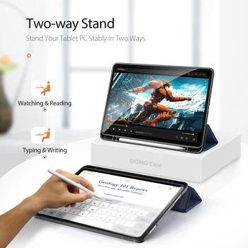 Nove Magnetne Primeru Za Novi iPad Pro 11 2020, z Svinčnik Imetnik Smart Flip Stojalo Pokrov Za iPad Pro 11 inch 2020 Primeru+Film+Pen