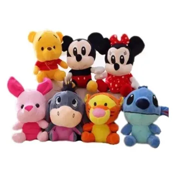 Vroče Prodati Srčkan Disney Plišastih Igrač Mickey Miške Minnie Živali Šiv Vigny Medved Polnjene Lutka Otrok Rojstni Dan Darila