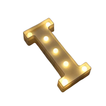 23 CM DIY Svetilnost Luči LED Pismo Noč Svetlobe Ustvarjalne Črke Abecede Številke Baterije Svetilke Romantično svate, Dekoracijo
