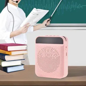 Nove Brezžične Glasovne Ojačevalnik Bluetooth Zvočnik z Mic Multi Digitalni Prikaz Megafon Podporo MP3 in FM Radio za Učitelja