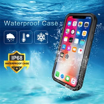 Luksuzni Podvodno Ohišje Za iPhone SE 2020 ShockProof Plavanje Vodotesno Ohišje Za iPhone SE 2 SE2 2020 Anti-voda CoversCase