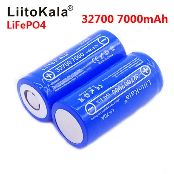 2019 novo LiitoKala Lii-70A 3.2 V 32700 6500mah 7000mAh LiFePO4 Baterije 35A Neprekinjeno Odvajanje Največ 55A High power baterije