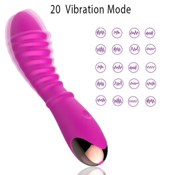 20 hitrosti pravi vibrator Vibratorji za Ženske, Ženske Vagine, Klitoris Stimulator Spolnih Igrač za Ženske Masturbator Seks Odraslih Izdelki