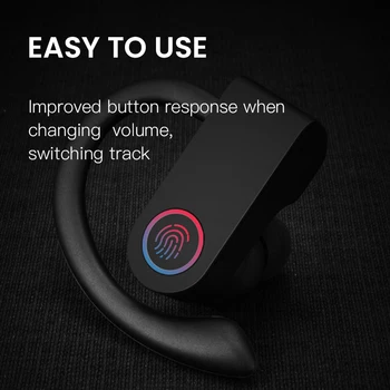 IONCT A9 TWS Bluetooth slušalke pravi brezžični čepkov 8 ur glasbe bluetooth 5.0 brezžične slušalke Nepremočljiva športne slušalke