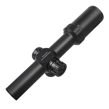 WestHunter Compact Zrak Optika Riflescope WT-F 1.2-6X24IR Pištolo Lov Znamenitosti Taktično Ključavnico Prilagoditev Z Osvetljeni Stekleni