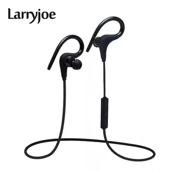 Larryjoe 2017 Stereo Uho Kavelj Bluetooth Slušalke Brezžične Šport Slušalke Slušalke Z Micphone za Prostoročno uporabo za iPhone, Samsung