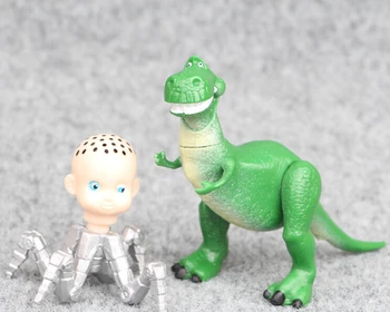 10pcs/veliko 7.5-10 cm Igrača Zgodba Buzz Lightyear Lesenih figuric Igrače Brinquedo Model Igrače in Božična Darila Za Otroke