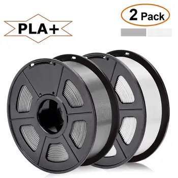 PLA Plus 1 kg Žarilno PLA+ Bela, Siva Barva 1.75 mm Toleranca +/-0.02 mm 330m/Roll FDM 3D Tiskalnik Material, nestrupen Mehurček Prosta