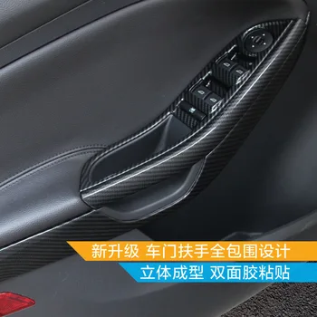 Visoko kakovostne ABS ogljikovih vlaken notranje trim sequins, nadzorna plošča trim Za Ford Focus 2016 2017 avto zajema Avto-styling