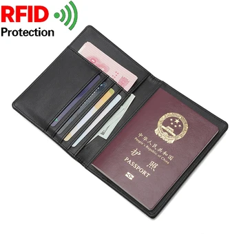 New Vroče Prodaje Potovanja, Potni list, Kuverta Anti-RFID Potni list Posnetek ID Imetnik Kreditne Kartice Multi-funkcijo Poslovne kartice Sim