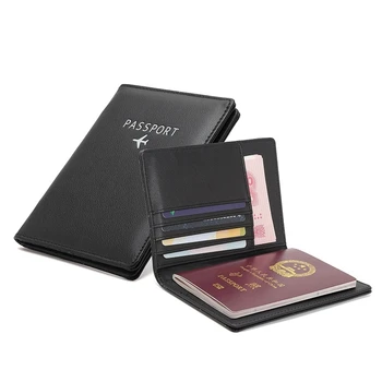 New Vroče Prodaje Potovanja, Potni list, Kuverta Anti-RFID Potni list Posnetek ID Imetnik Kreditne Kartice Multi-funkcijo Poslovne kartice Sim