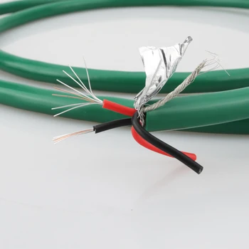 Visoka Kakovost 2328 Čistega Bakra, srebra mešani Hi-fi Avdio kabel RCA povezujejo večino kabel DIY RCA Ravnovesje Zvoka