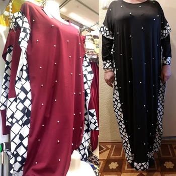 Bangladeš Abaya Muslimansko Obleko Ženske Večerne Obleke Ruffle Noge Maroški Tam Kaftan Plus Velikost Islamska Oblačila Jilbab Hidžab Vestidos