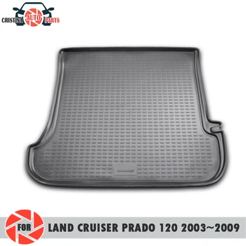Prtljažnik mat za Toyota Land Cruiser Prado 120 2003-2009 trunk talne preproge ne zdrsne poliuretan umazanijo varstvo prtljažnik avtomobila styling