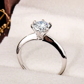 925 gemstone obroč pravi 925 sterling silver pravi sterling srebrni prstan acessorios feminino poroko pasovih za ženske, nakit diamon