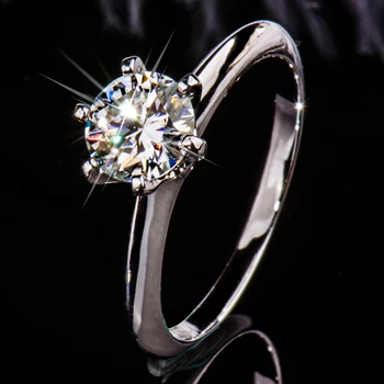 925 gemstone obroč pravi 925 sterling silver pravi sterling srebrni prstan acessorios feminino poroko pasovih za ženske, nakit diamon