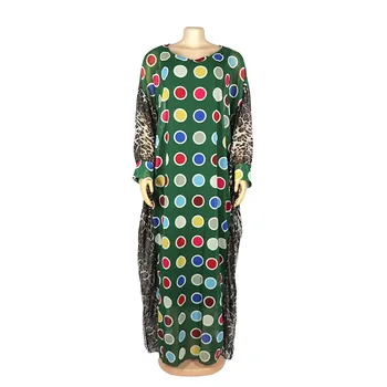 Afriške Design Dashiki Obleko Dolžina 150 cm 2 Kos Set Print Hidžab Muslimanskih Abaya Bazin Haljo Halje Broder Riche Seksi Dama Stranke
