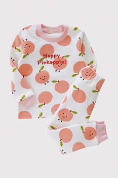 Otroci Pižame 2020 Pomlad Jesen Otroci Mehko Bombažno Toplo Živali Karton Domov Storitev Novo Obleko Preprosto Perilo Baby Fantje Dekleta