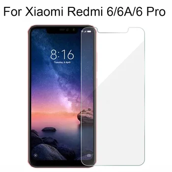 5pcs Redmi 6Pro Kaljeno Steklo Za Xiaomi Redmi opomba 6 Pro 6A Mi A2 Lite Zaslon Patron Xiomi Redmi 6 6A Zaščitno Steklo Film