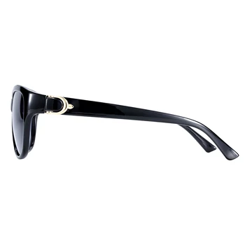 BARCUR TR90 Dame sončna očala Gradient UV400 Mačka Oči, sončna Očala Polarizirana lunette de soleil femme