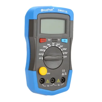 DM6013L Ročni Digitalni capacimetro Merilnik Kapacitivnosti Kondenzatorja Elektronski Kapacitivnost Tester za Diagnostiko-orodje + LCD Osvetlitev ozadja
