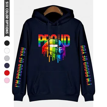 LGBT Hoodies Ženske/Moške Jopice Moda Hoodies Tiskanja LGBT Sweatshirts Puloverju s Kapuco Moški Ženske Priložnostne Vrhovi