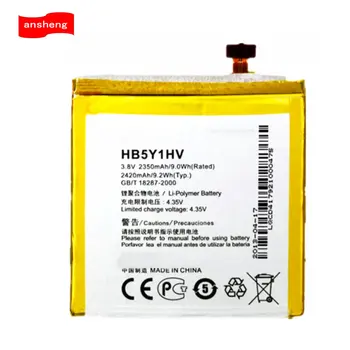 Visoka Kakovost 2350mAh HB5Y1HV / HB5Y1V baterija za Huawei Ascend P2 mobilni telefon